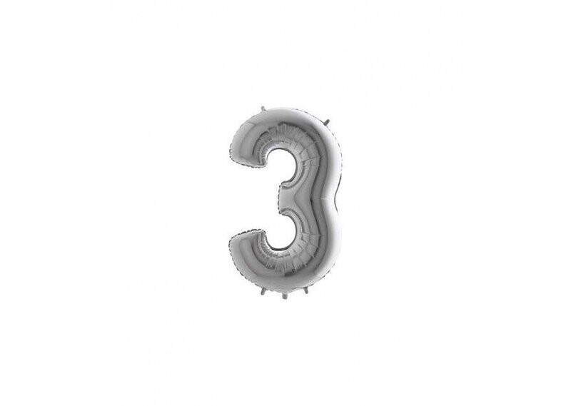 CIJFER 3 / ZILVER