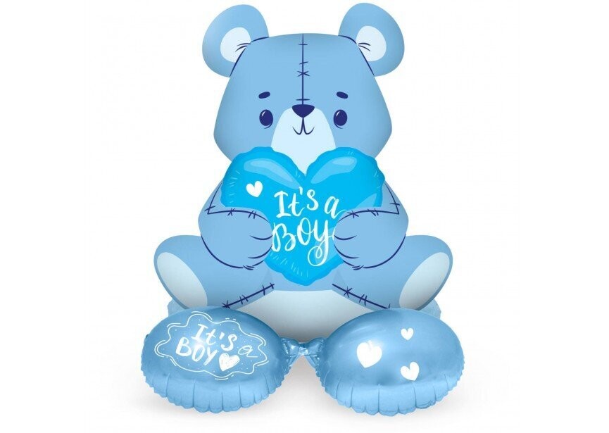 ITS A BOY - SITTING BEAR