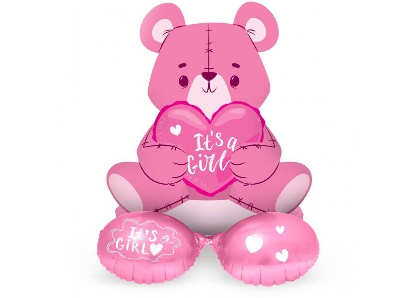 ITS A GIRL - SITTING BEAR