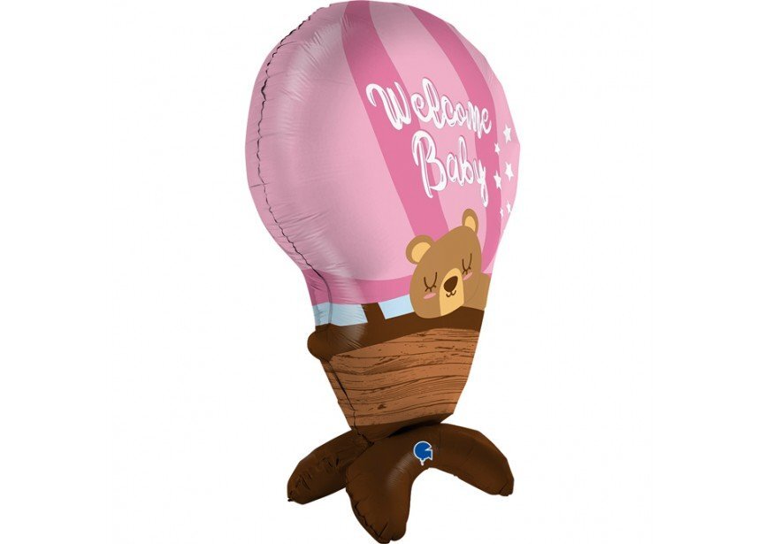 HOT AIR BALLOON - PINK