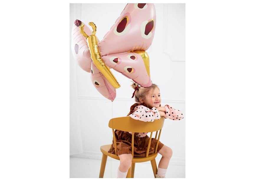 PINK & GOLD BUTTERFLY