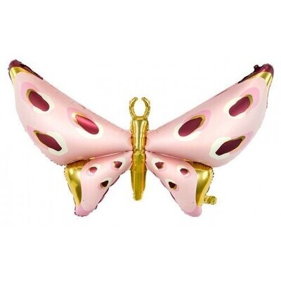 PINK & GOLD BUTTERFLY