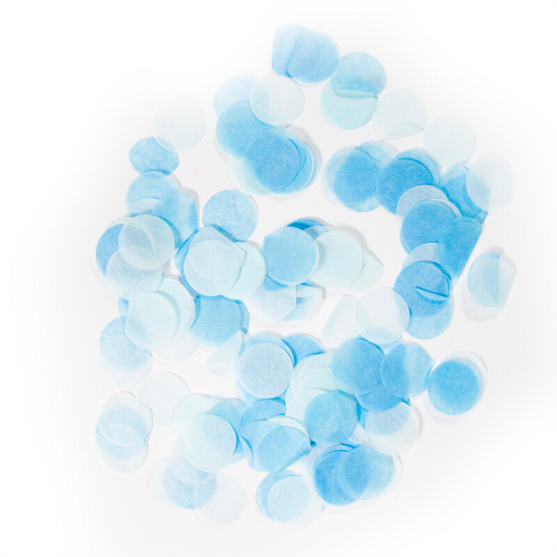 CONFETTI - BABY BLAUW
