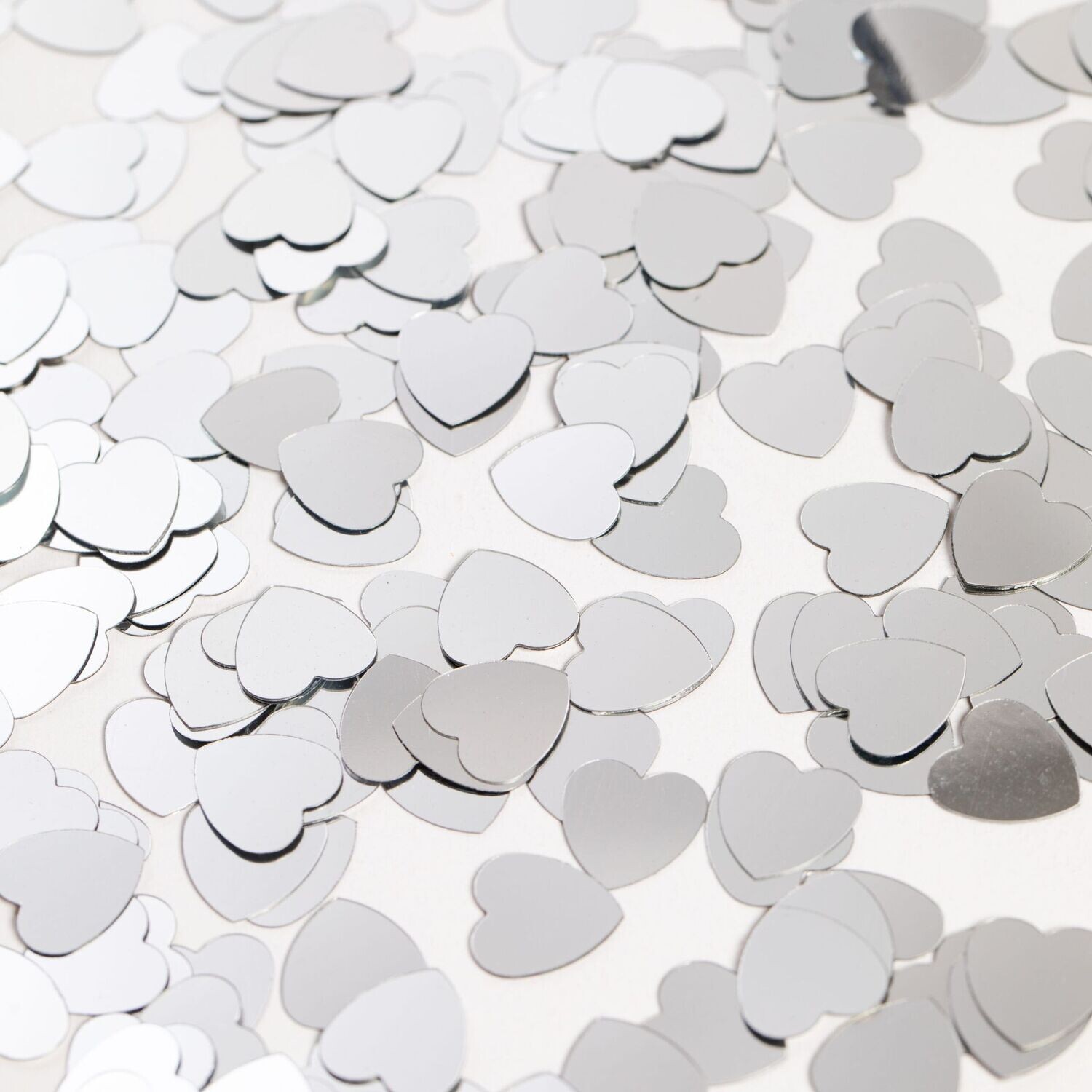 CONFETTI - HARTJES ZILVER