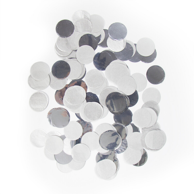 CONFETTI - ZILVER