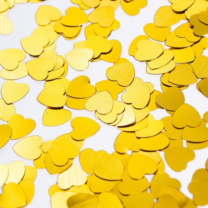 CONFETTI - HARTJES GOUD