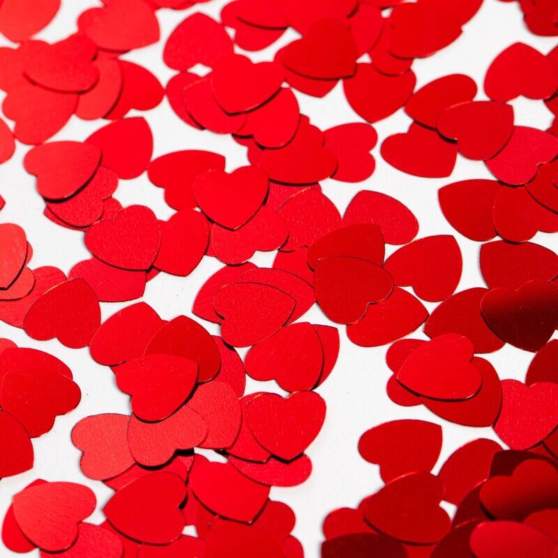 CONFETTI - HARTJES ROOD