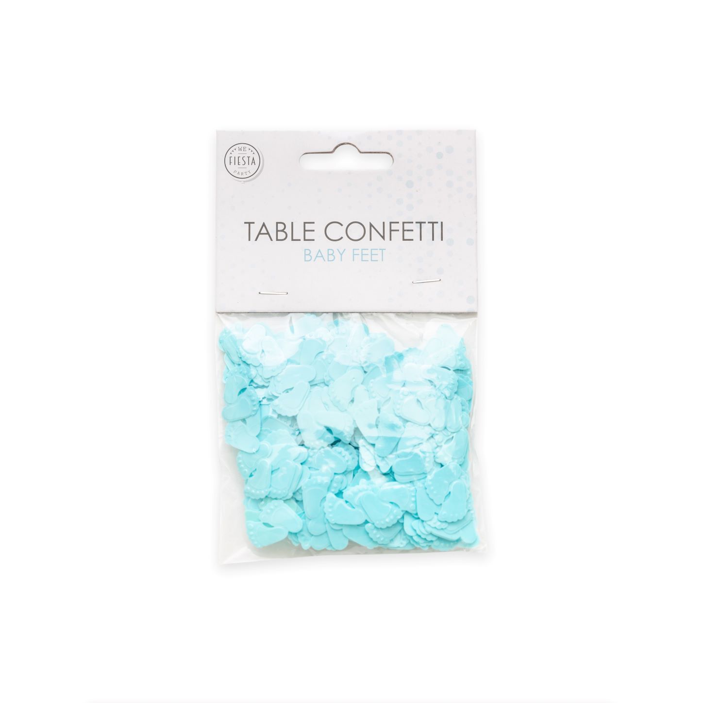 CONFETTI - BABY VOETJES BLAUW