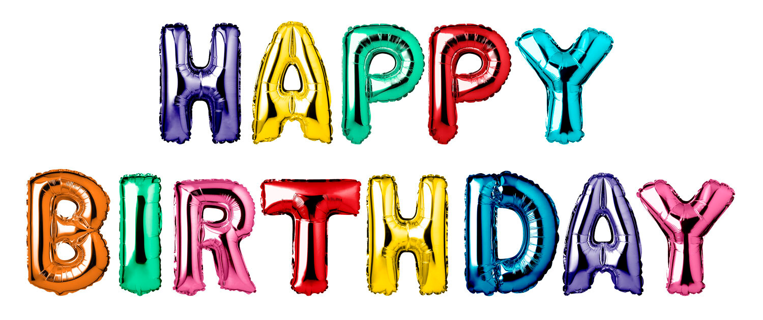 LETTERSLINGER - HAPPY BIRTHDAY FOLIE