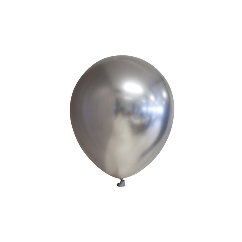 5 INCH - CHROME ZILVER