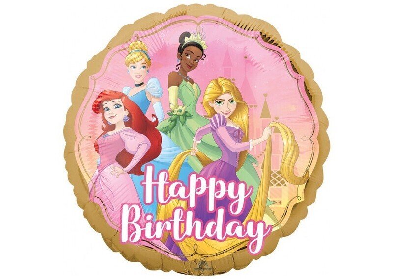 DISNEY PRINSES - HAPPY BIRTHDAY