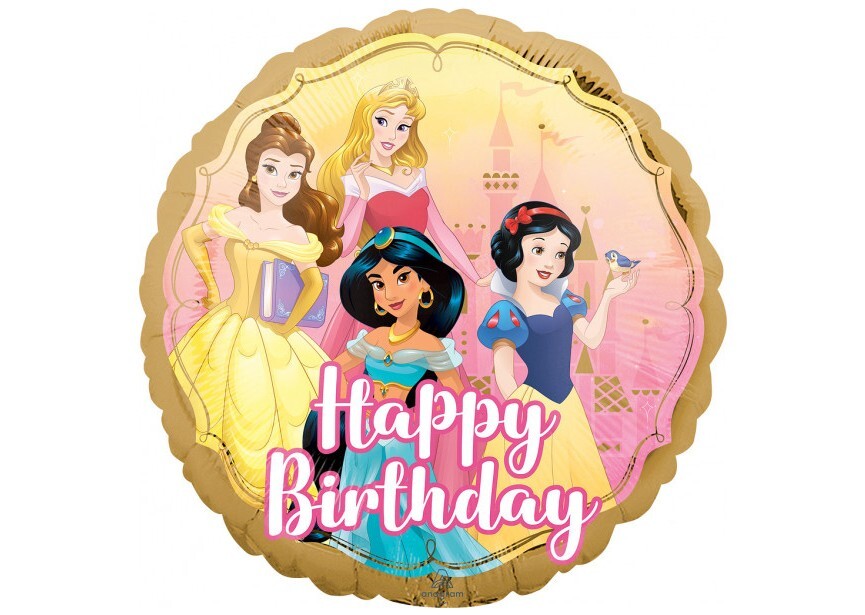 DISNEY PRINSES - HAPPY BIRTHDAY