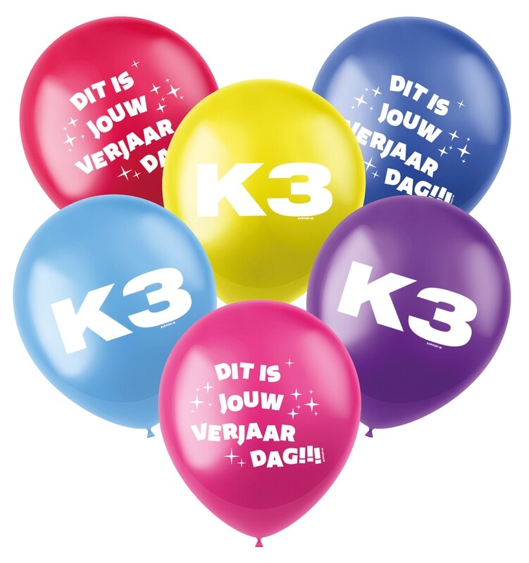 BEDRUKTE BALLONNEN - K3