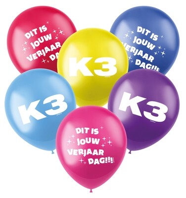 BEDRUKTE BALLONNEN - K3