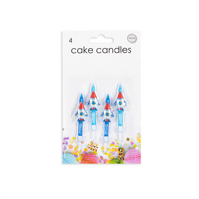 4 CAKE CANDLES - RUIMTE