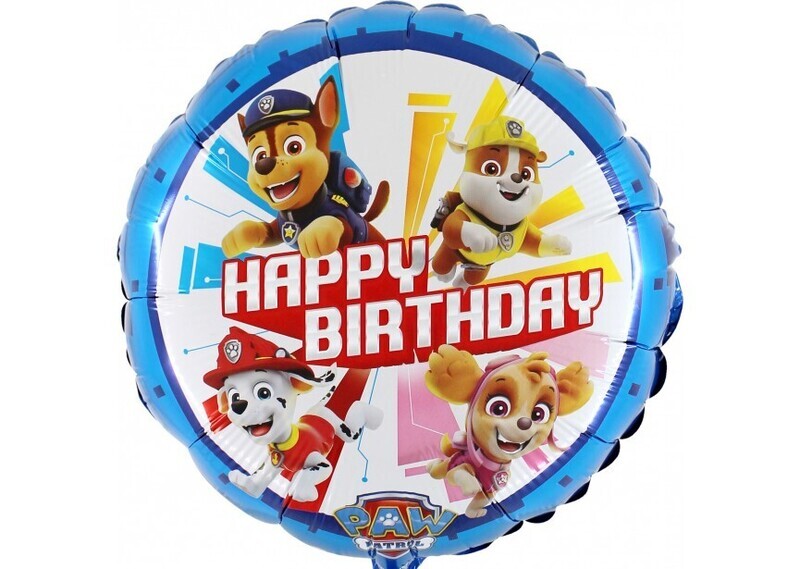 FOLIE BALLON - PAW PATROL HAPPY BIRTHDAY