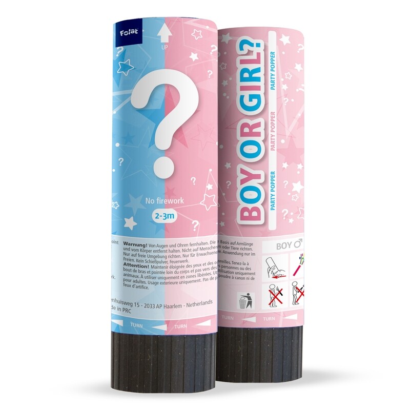 CONFETTI KANON KLEIN - ROZE