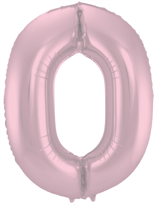 CIJFER 0 / PASTEL ROZE