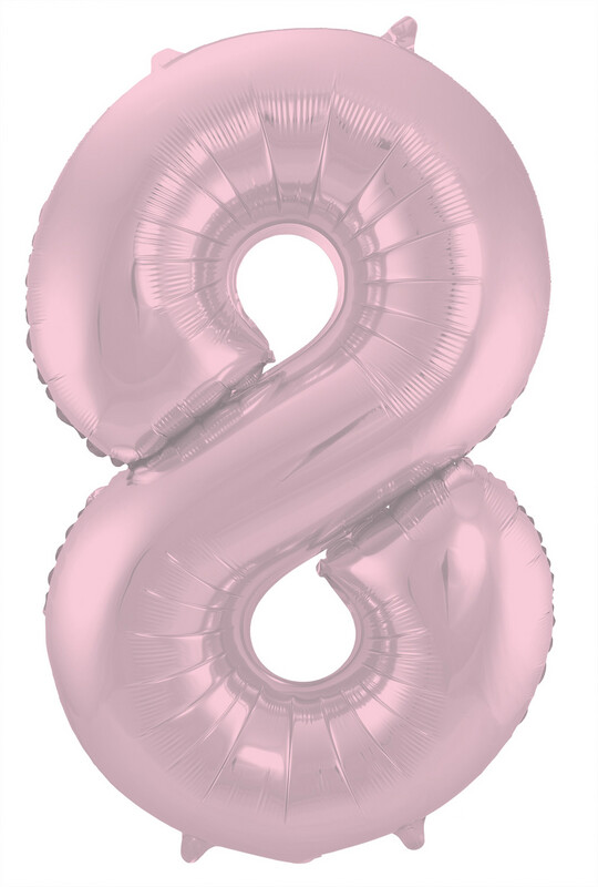 CIJFER 8 / PASTEL ROZE
