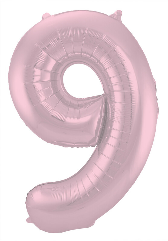 CIJFER 9 / PASTEL ROZE