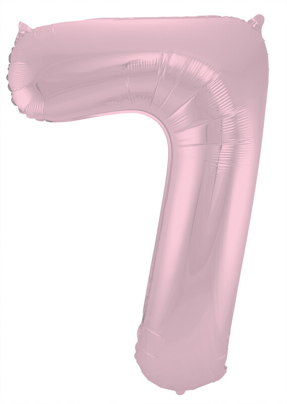 CIJFER 7 / PASTEL ROZE