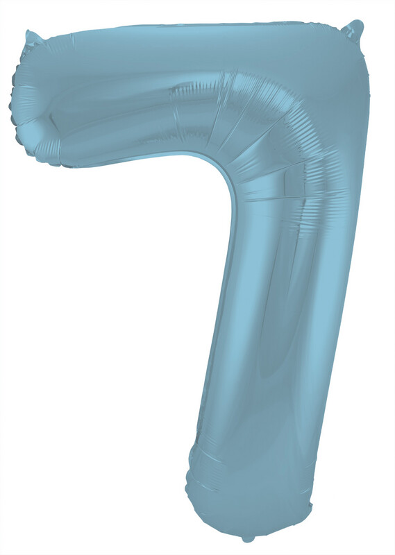 CIJFER 7 / PASTEL BLAUW