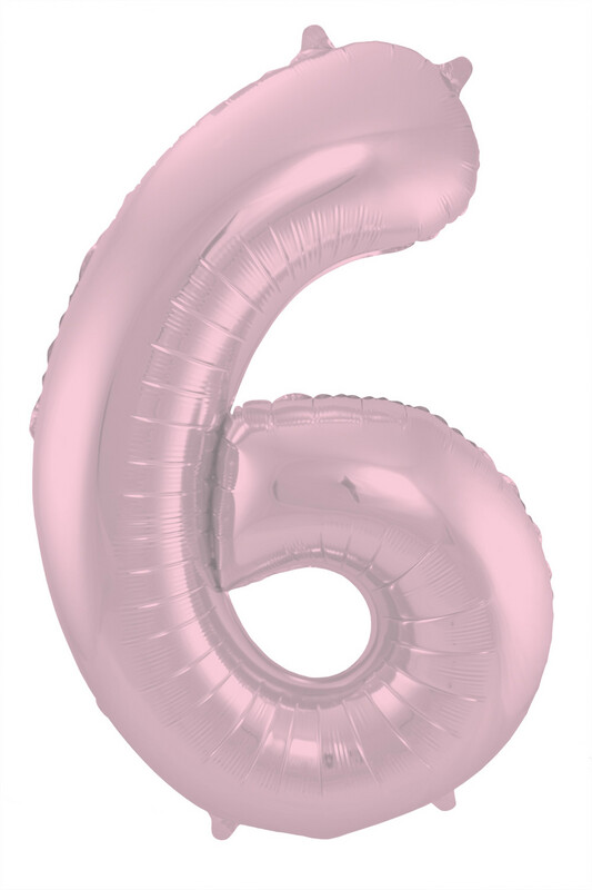CIJFER 6 / PASTEL ROZE
