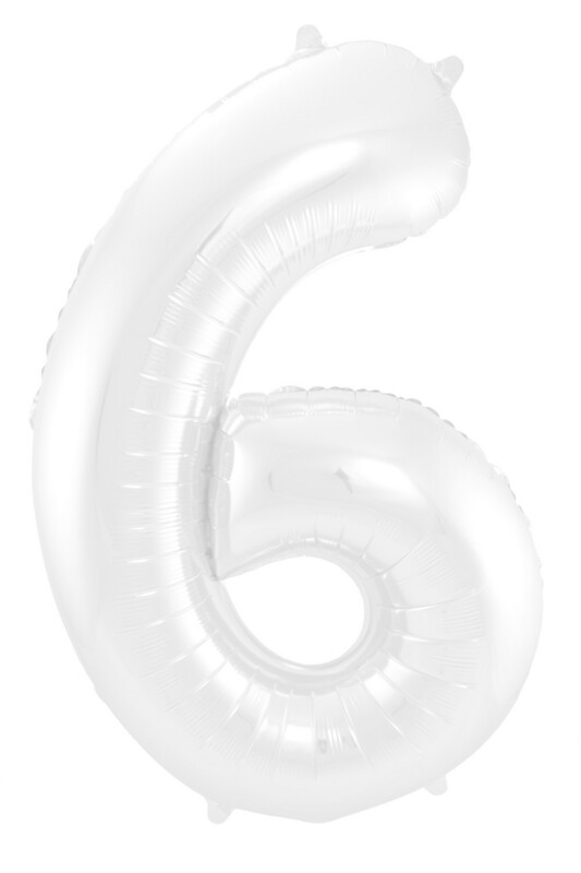 CIJFER 6 / WIT