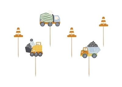 CONSTRUCTION PARTY - CAKE TOPPER