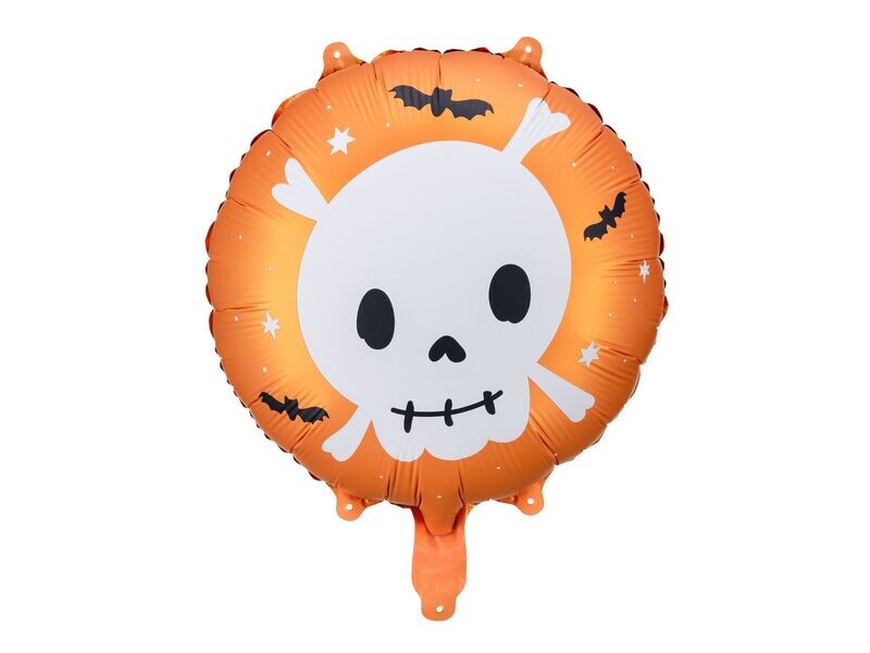 Orange skull
