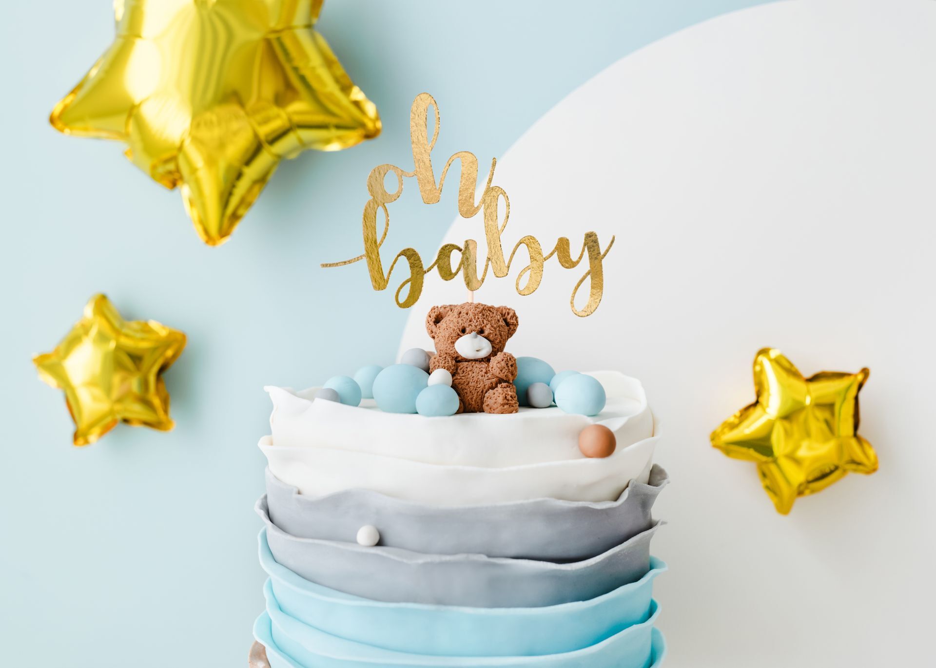 CAKE TOPPER / OHH BABY