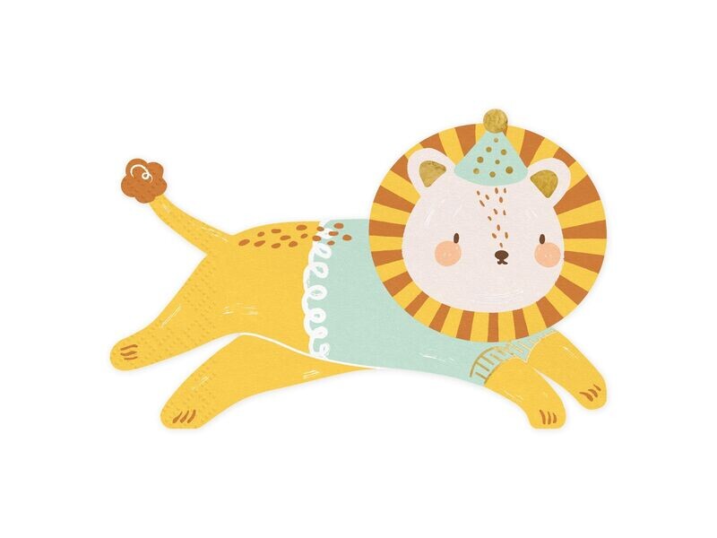 Servet / Party with a lion