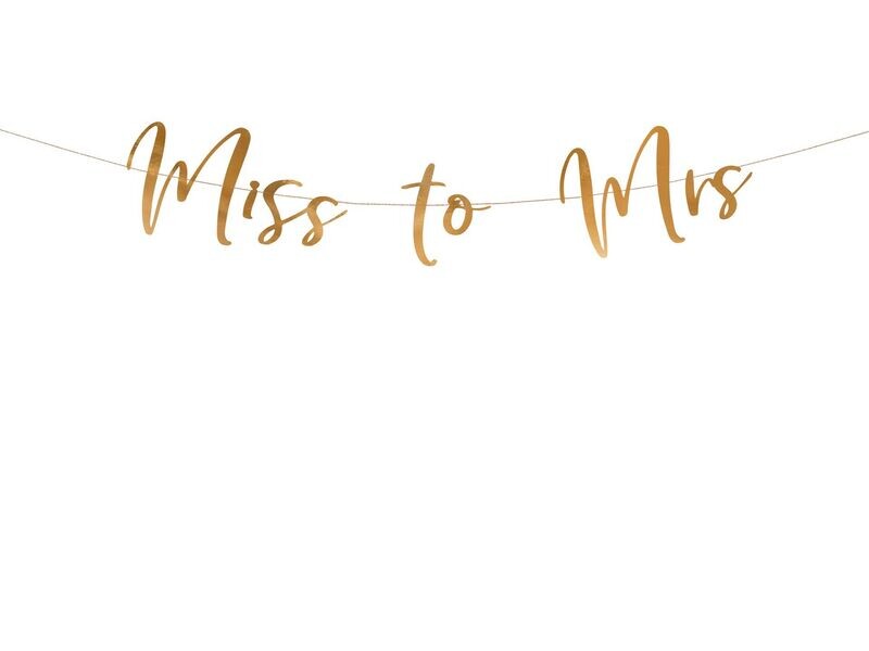 MISS TO MRS / SLINGER