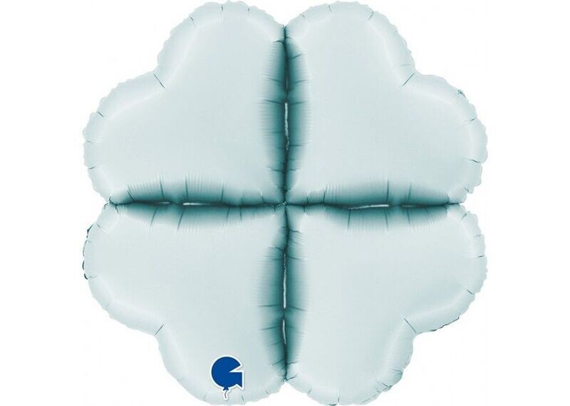BASE / Satin Pastel Blue  Heart L