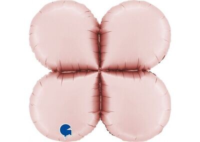 BASE / Satin Pastel PINK ROUND L BASE / Satin Pastel PINK ROUND L