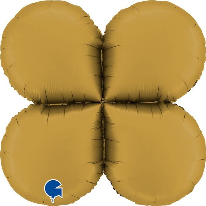 BASE / SATIN GOLD ROUND  L