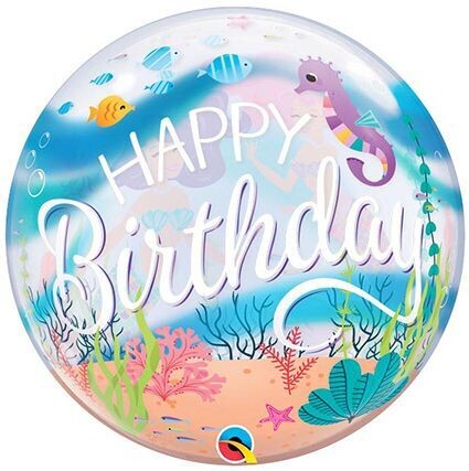 Happy Birthday Mermaid Party - Bubbel