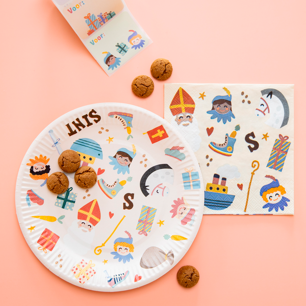 Welkom Sint & Piet / Servet