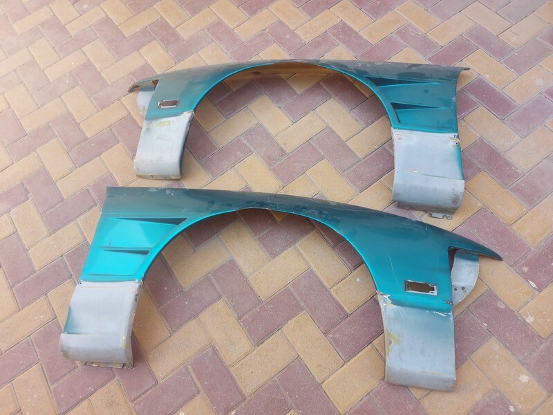 1989-1994 Nissan Silvia S13 Duraflex D1 Sport 25MM Front Fenders - 2 Piece