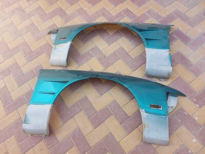 1989-1994 Nissan Silvia S13 Duraflex D1 Sport 25MM Front Fenders - 2 Piece