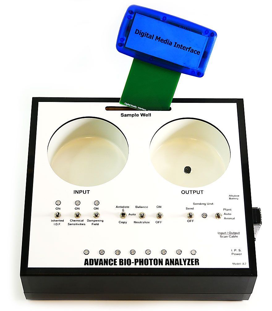 Digital Media Interface (DMI) for the ABPA A2 and AM3 MatrixAdvance Bio-Photon Analyzer Systems