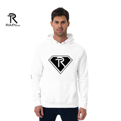 The Rap Team Unisex eco raglan hoodie