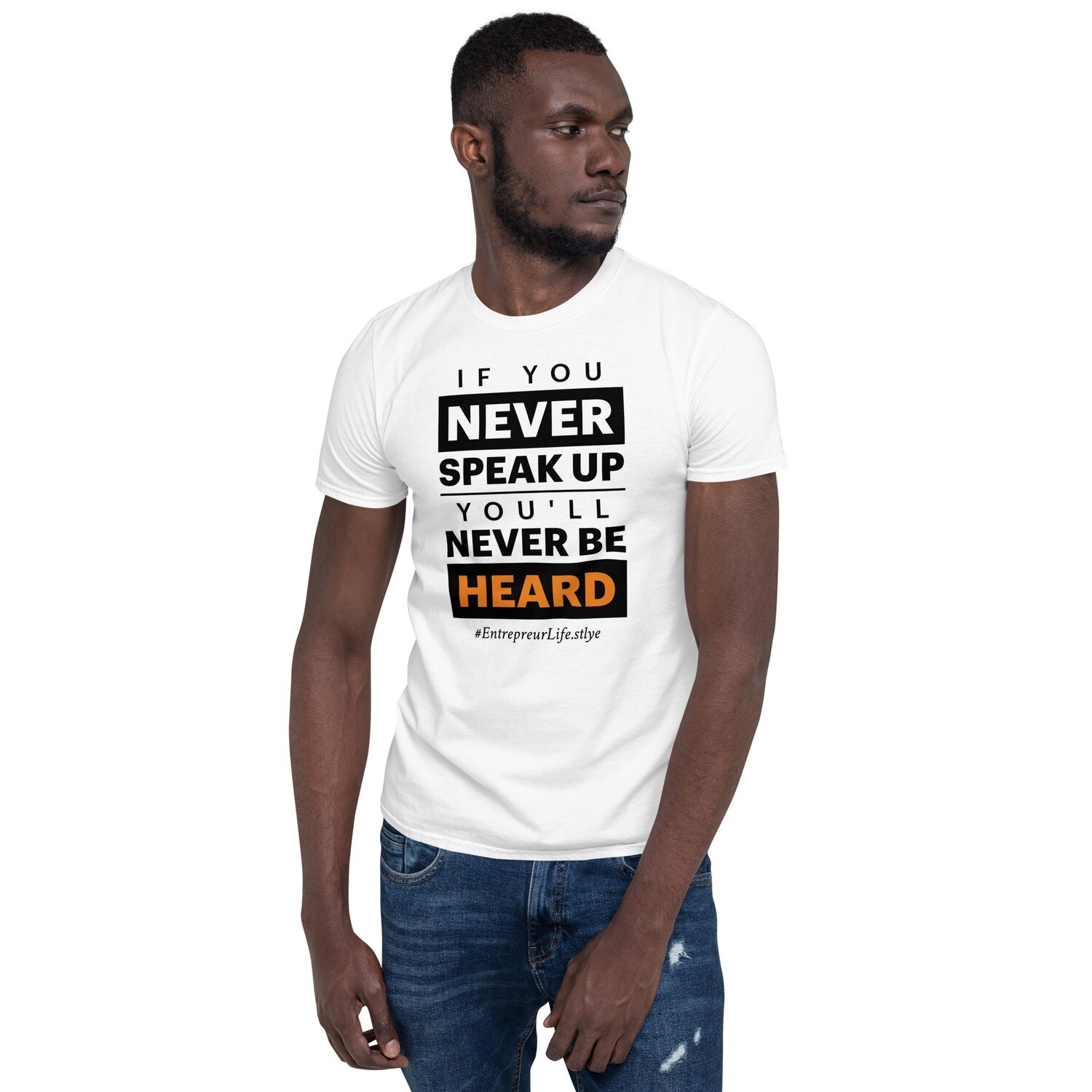 Men's Speak Up Short-Sleeve Unisex T-Shirt