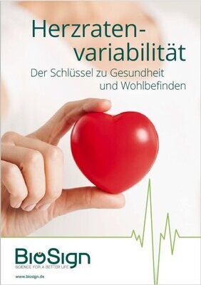 Info-Broschüre Herzratenvariabilität