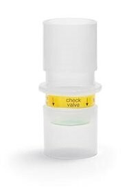 Adapter 22/22mm mit Ventil