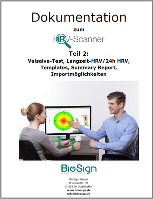 Dokumentation zum HRV-Scanner Teil 2 (Deutsche Version, gedruckt in Spiralbindung)