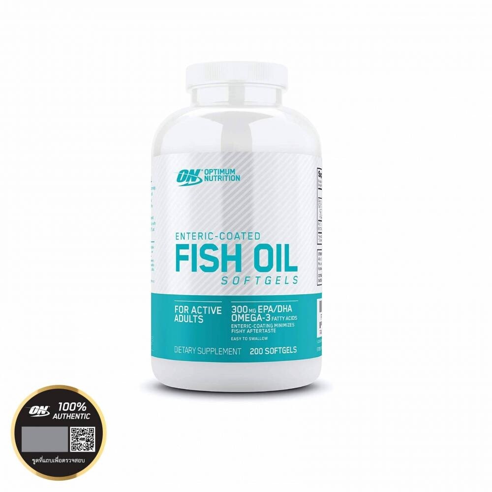Optimum Nutrition Enteric Fish Oil 200 softgels