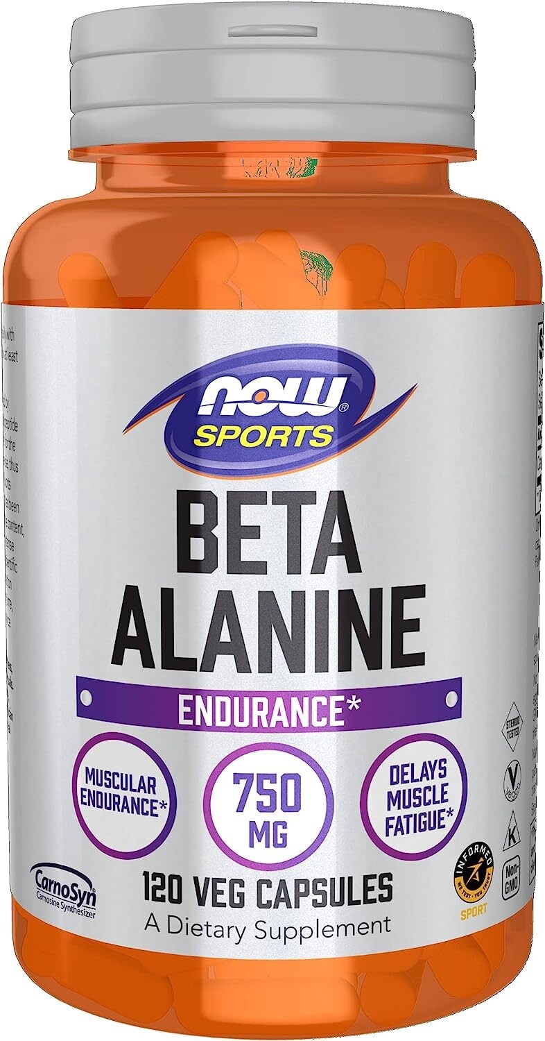 Now sports Beta Alanine 120veg capsules