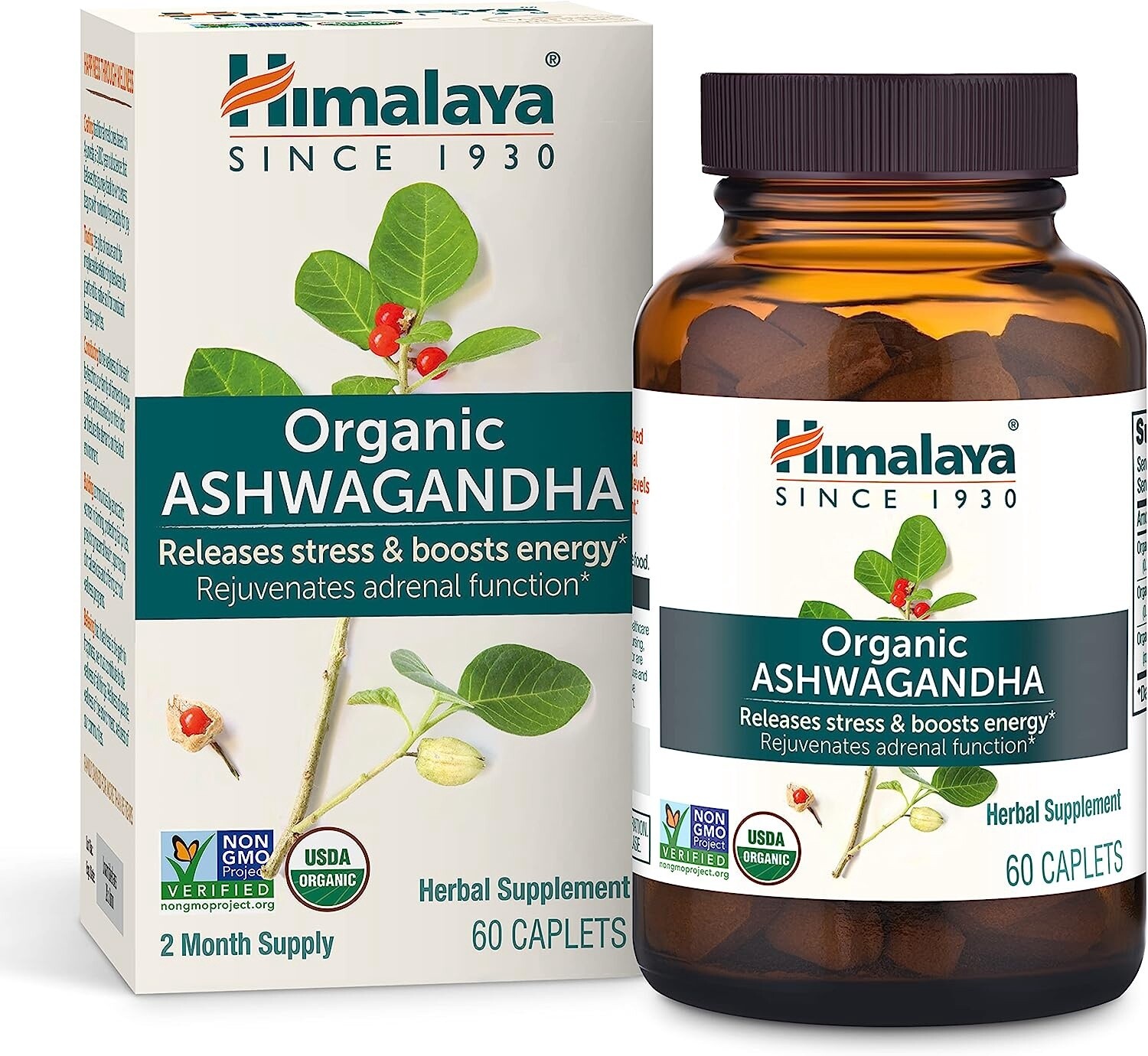 Himalaya Organic Ashwagandha 60Capsules