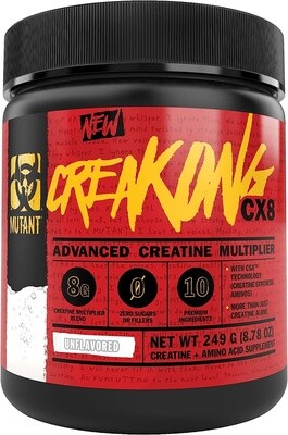 Mutant Creakong CX8 | Creatine + Amino Acid Supplement - 249 g | 30 Serving  Unflavored